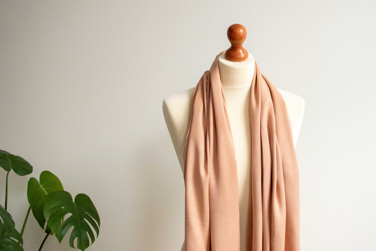 Natural dye scarves